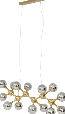 KARE Hängeleuchte Atomic Balls Brass 190cm