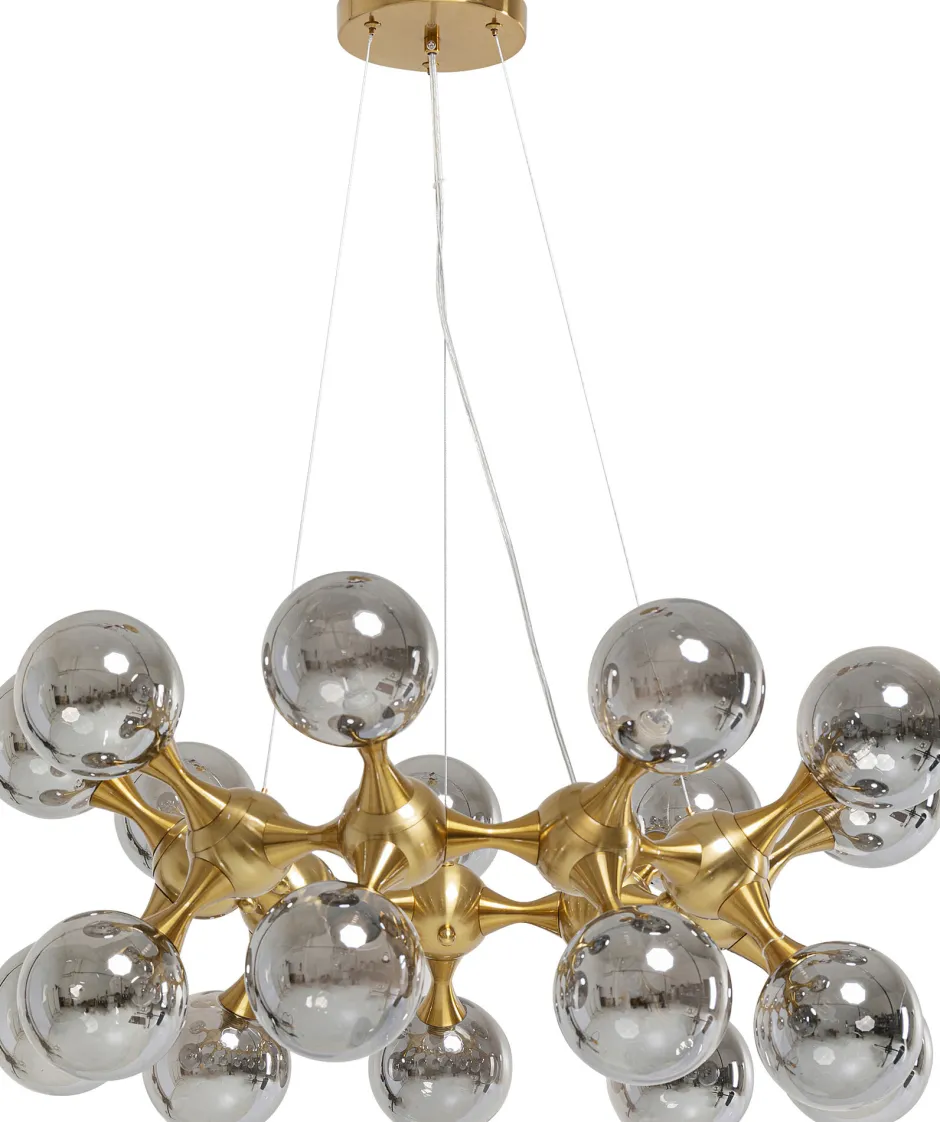KARE Hängeleuchte Atomic Balls Brass Ø74cm