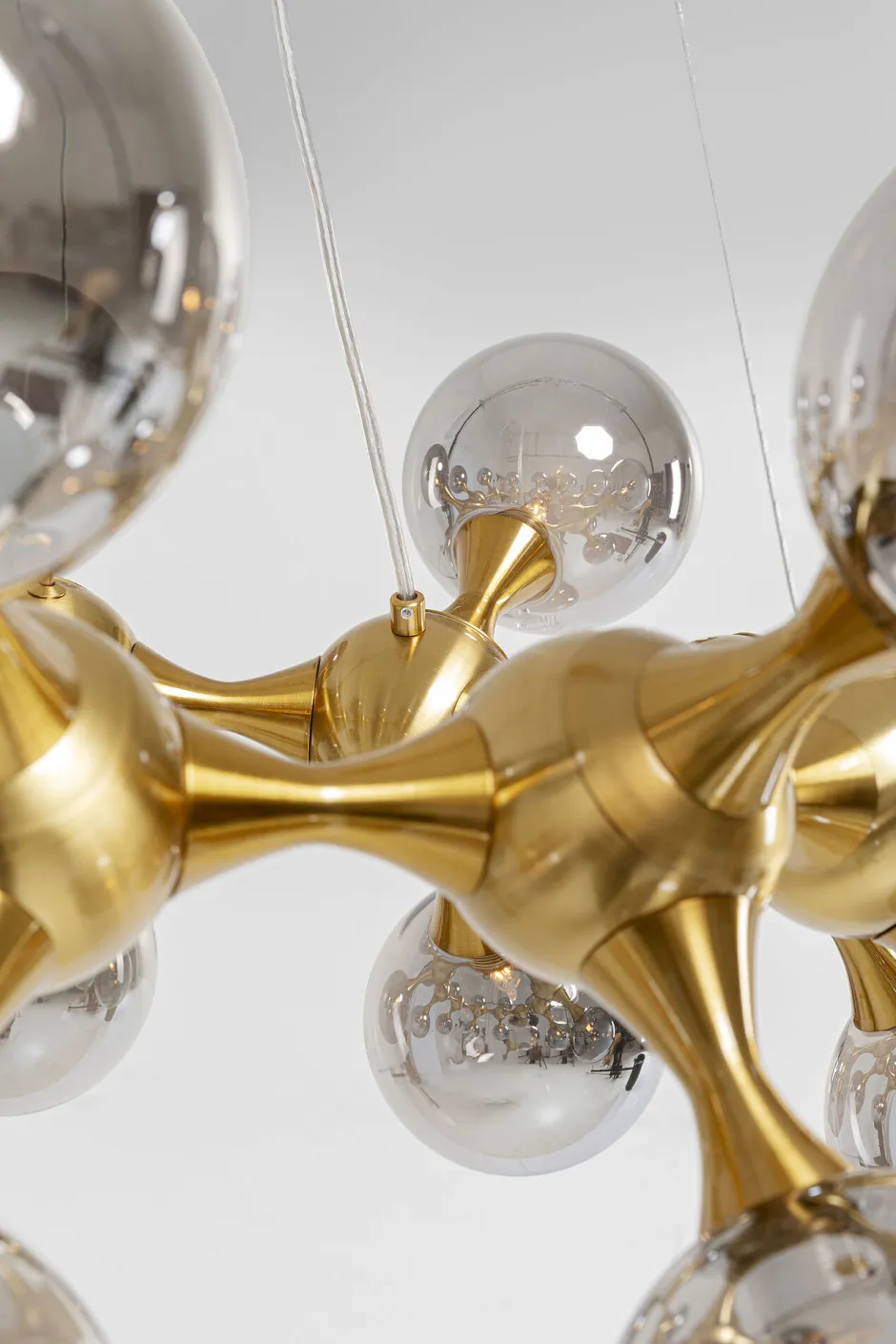KARE Hängeleuchte Atomic Balls Brass Ø74cm