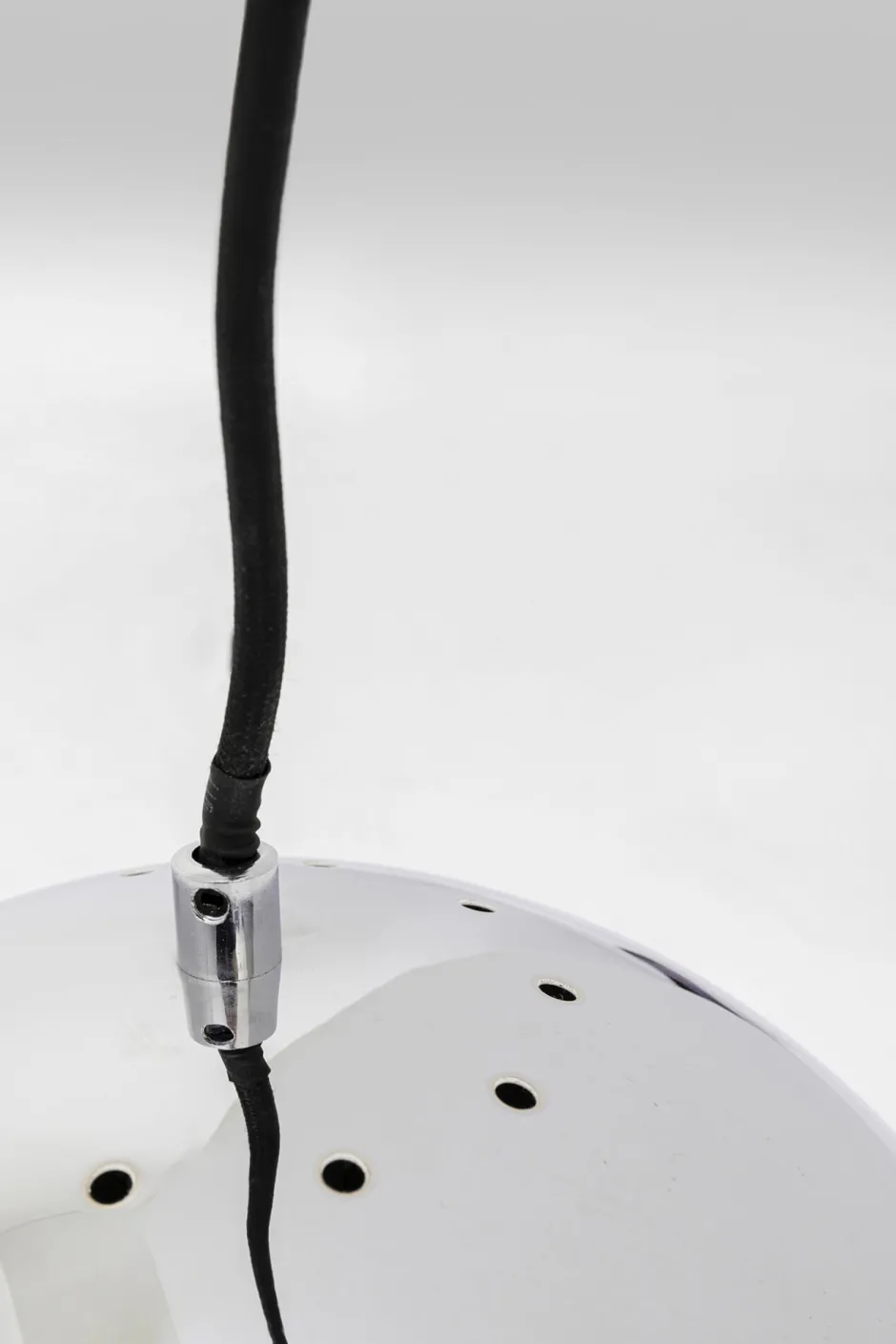 KARE Hängeleuchte Caldaia Silber Ø25cm