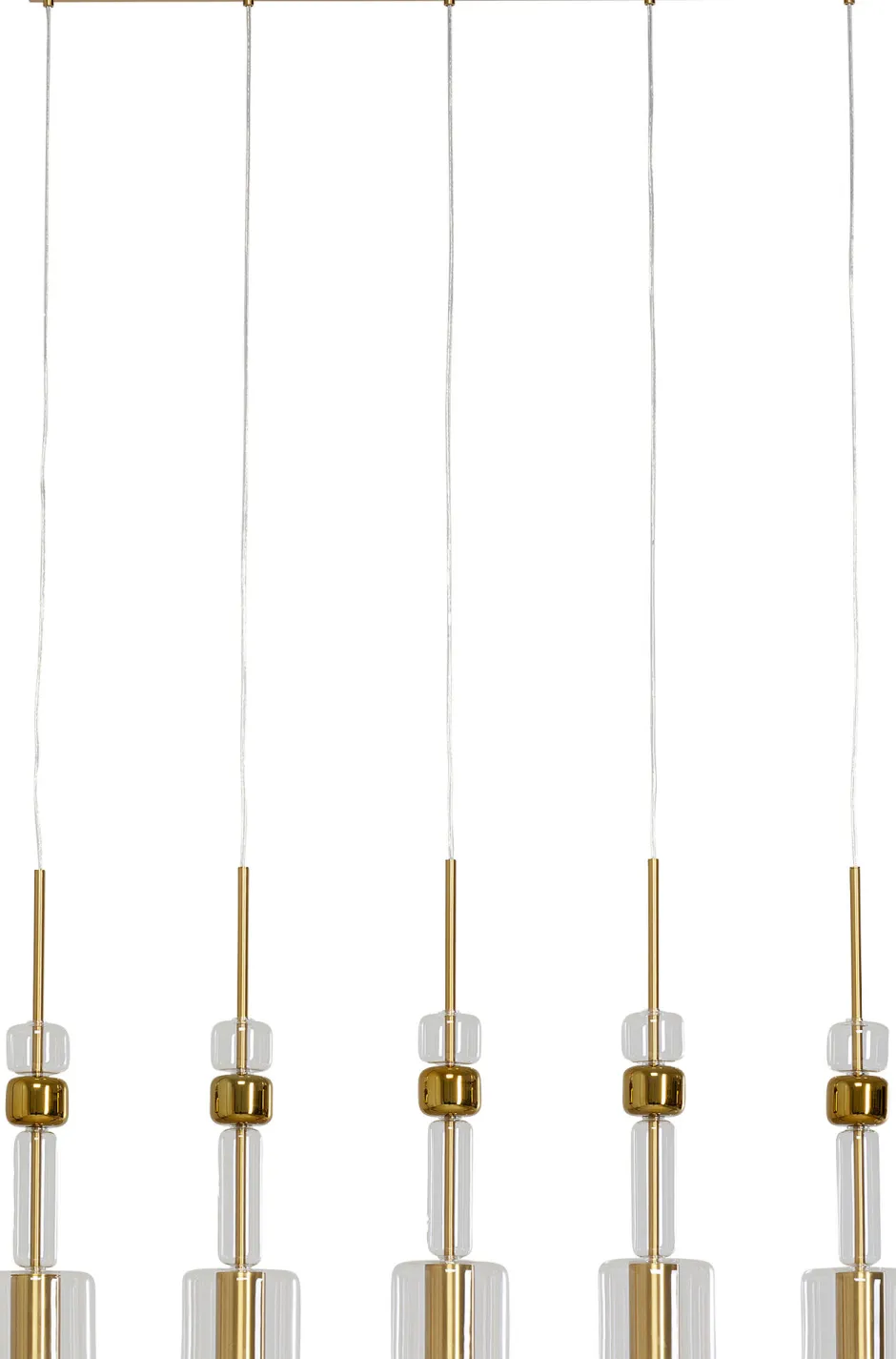 KARE Hängeleuchte Candy Bar Gold 103cm