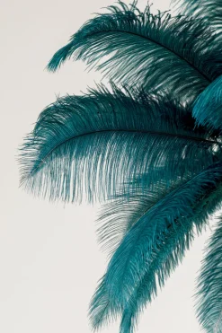 KARE Hängeleuchte Feather Palm Grün Ø87cm