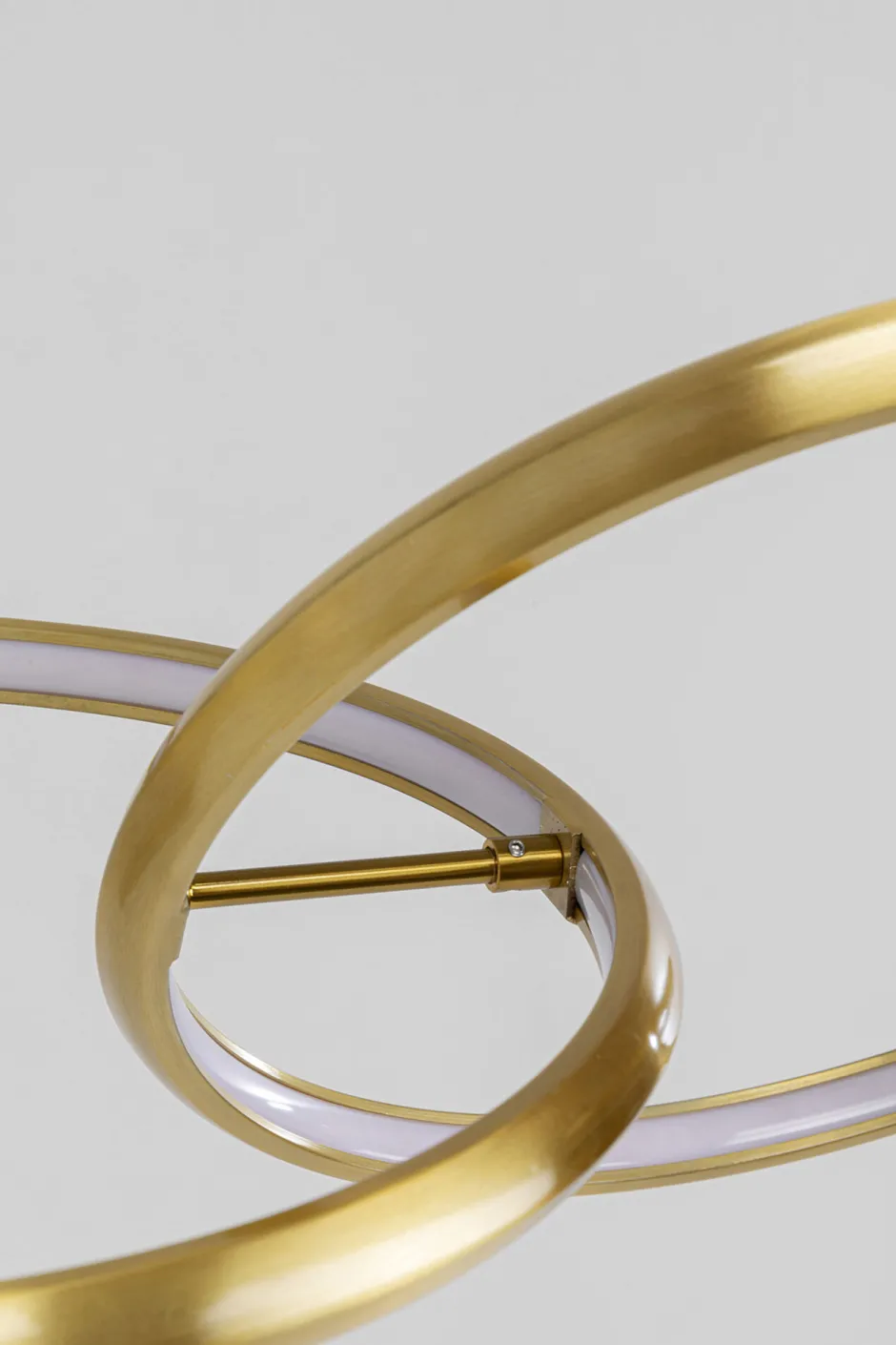 KARE Hängeleuchte Galaxy LED Gold 155cm