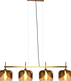 KARE Hängeleuchte Golden Goblet Quattro Ø25cm