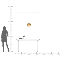 KARE Hängeleuchte Golden Goblet Ø25cm