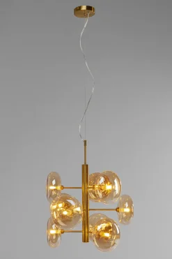 KARE Hängeleuchte Headlight Brass