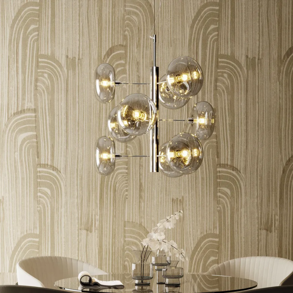 KARE Hängeleuchte Headlight Chrome