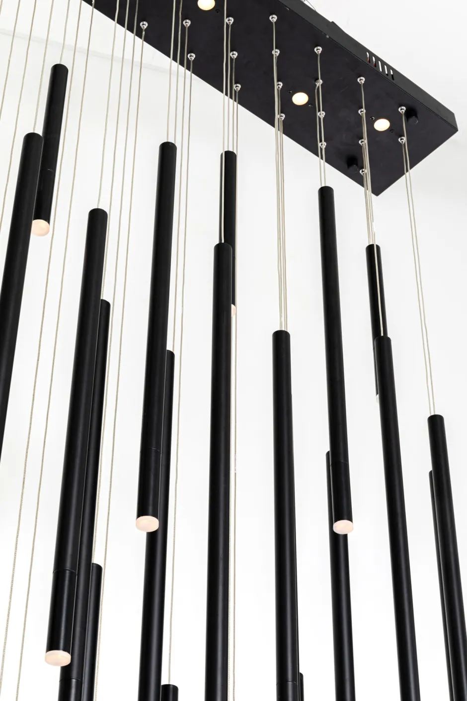 KARE Hängeleuchte Living Vegas Deluxe Schwarz Matt LED