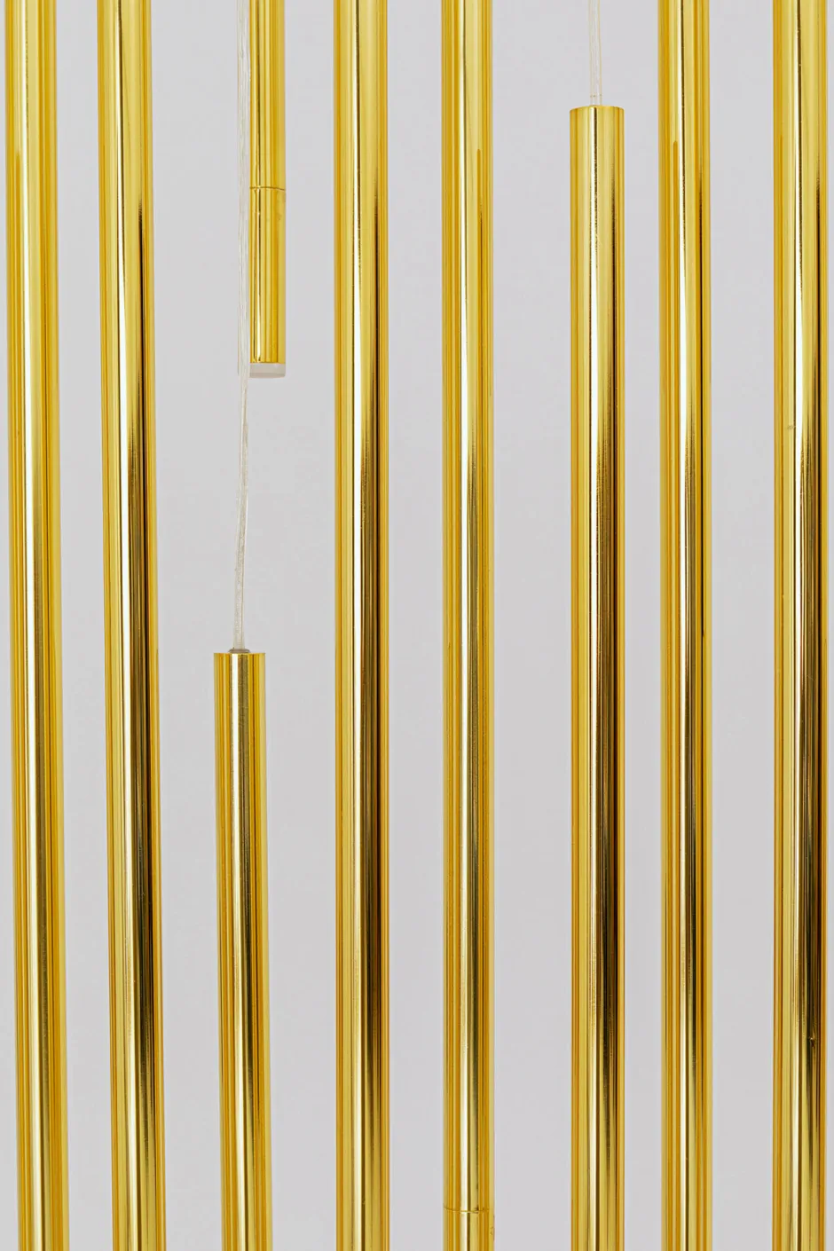 KARE Hängeleuchte Living Vegas Deluxe Brass LED