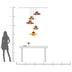 KARE Hängeleuchte Riva Ø87cm