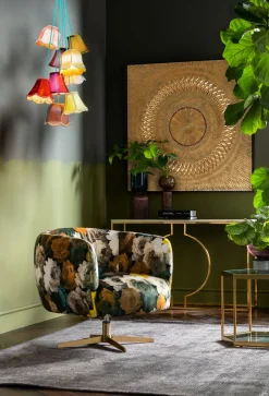 KARE Hängeleuchte Saloon Flowers 9