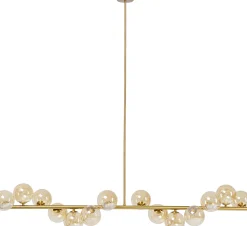 KARE Hängeleuchte Scala Balls Brass 155cm
