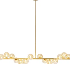KARE Hängeleuchte Scala Balls Brass 155cm