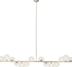 KARE Hängeleuchte Scala Balls Chrome 155cm