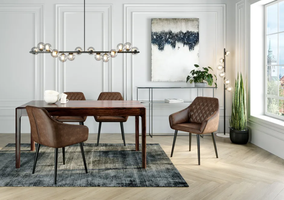 KARE Hängeleuchte Scala Balls Schwarz 155cm