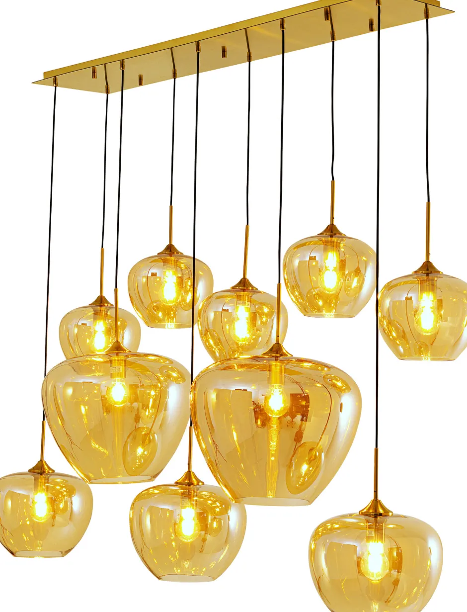 KARE Hängeleuchte Sphere Amber 160cm