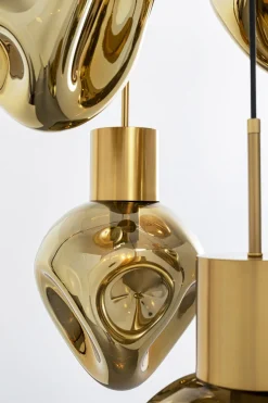 KARE Hängeleuchte Supernova Amber Cinque Ø50cm