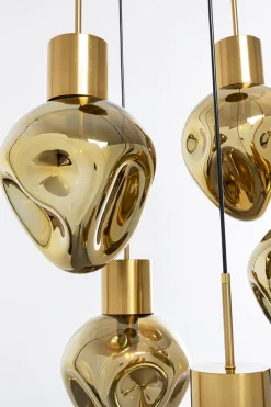 KARE Hängeleuchte Supernova Amber Cinque Ø50cm