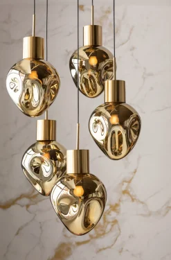 KARE Hängeleuchte Supernova Amber Cinque Ø50cm