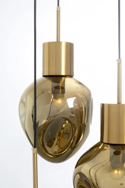 KARE Hängeleuchte Supernova Amber Tre Ø45cm