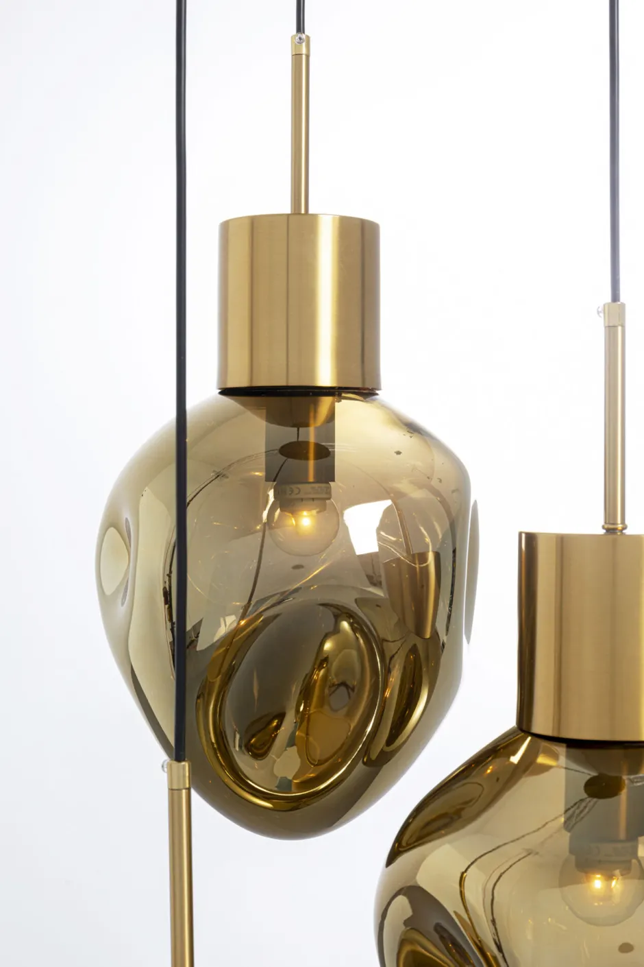 KARE Hängeleuchte Supernova Amber Tre Ø45cm