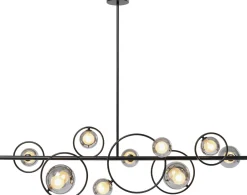 KARE Hängeleuchte Universe Schwarz 110cm