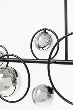 KARE Hängeleuchte Universe Schwarz 110cm