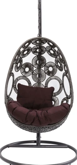 KARE Hängesessel Ibiza Braun