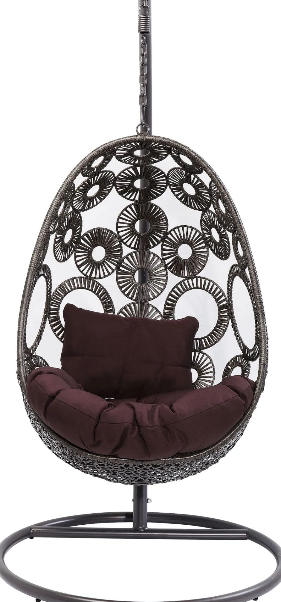 KARE Hängesessel Ibiza Braun