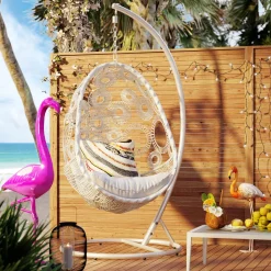 KARE Hängesessel Ibiza Weiß