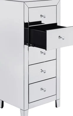 KARE Hochkommode Luxury 5 Schübe