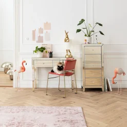 KARE Hochkommode Luxury Pearl 5 Schübe