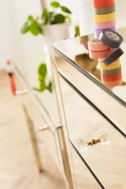 KARE Hochkommode Luxury Pearl 5 Schübe