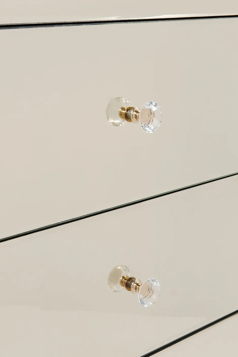 KARE Hochkommode Luxury Pearl 5 Schübe