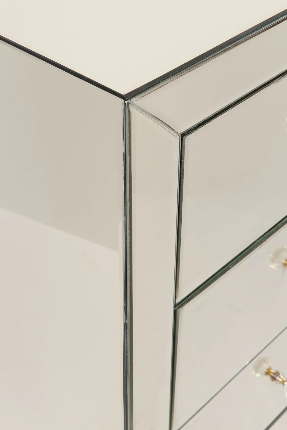 KARE Hochkommode Luxury Pearl 5 Schübe