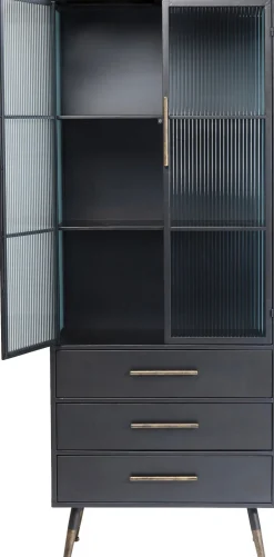 KARE Hochschrank La Gomera 2 Türen 3 Schübe