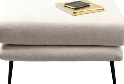 KARE Hocker Amalfi Creme 80x68cm