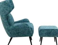 KARE Hocker Arne Hellblau