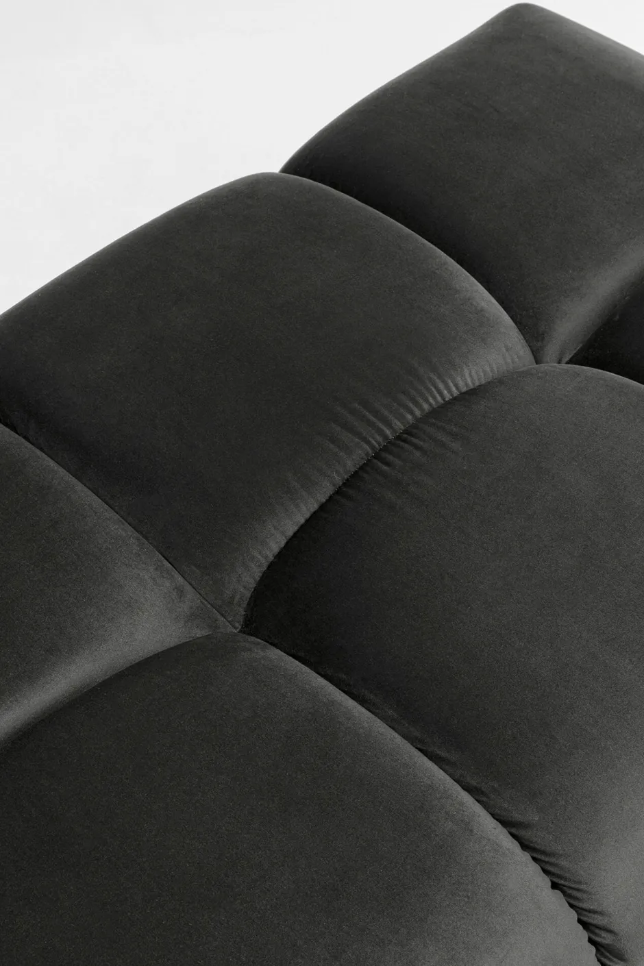 KARE Hocker Belami Velvet Grau