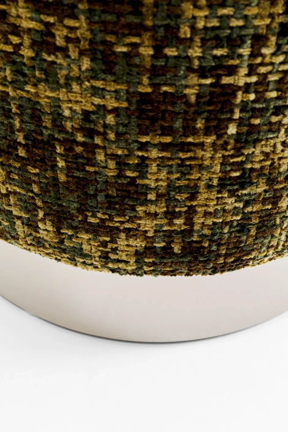 KARE Hocker Berry High Silber Grün Ø39cm