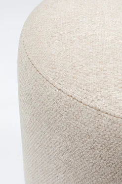 KARE Hocker Cherry Creme Black Ø36cm