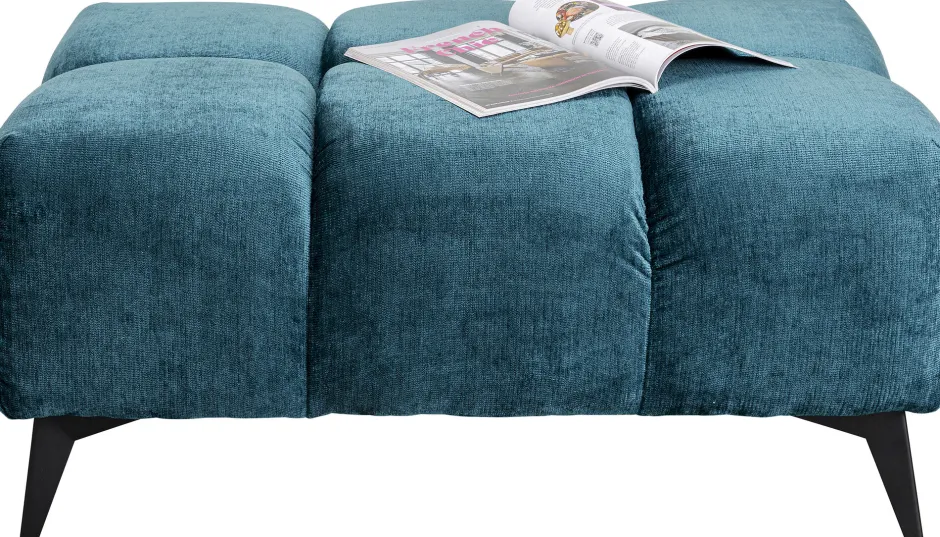 KARE Hocker Nia Glam Dunkelgrün