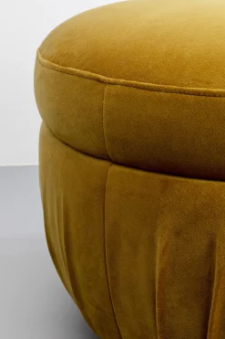 KARE Hocker Nube Gelb Ø56cm