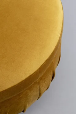 KARE Hocker Nube Gelb Ø56cm