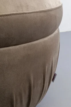 KARE Hocker Nube Grau Ø56cm