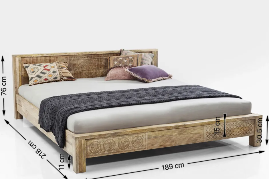 KARE Holzbett Puro 180x200cm