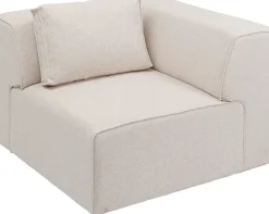 KARE Infinity Ecke 100cm Elements Creme Rechts