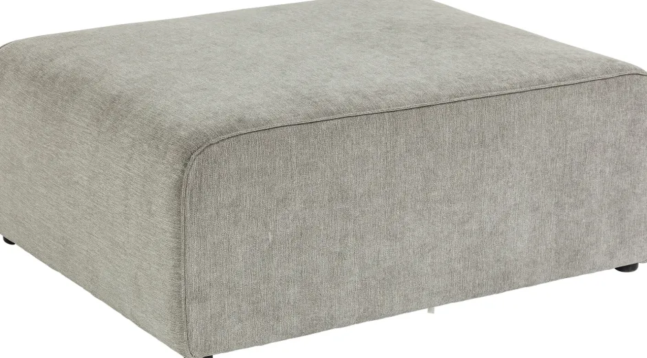 KARE Infinity Hocker 80 Elements Grau