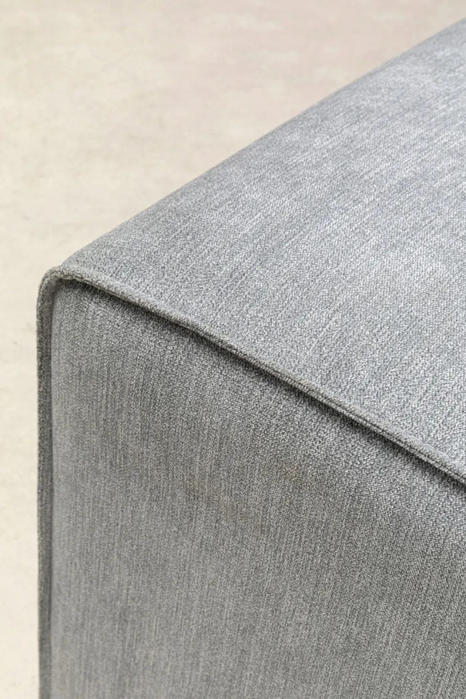 KARE Infinity Hocker 68 Elements Grau