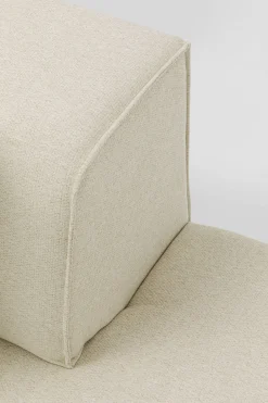 KARE Infinity Ottomane Elements Creme Rechts 182cm